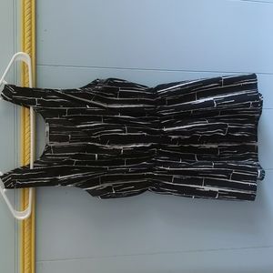 Cinched waist, v-neck tank